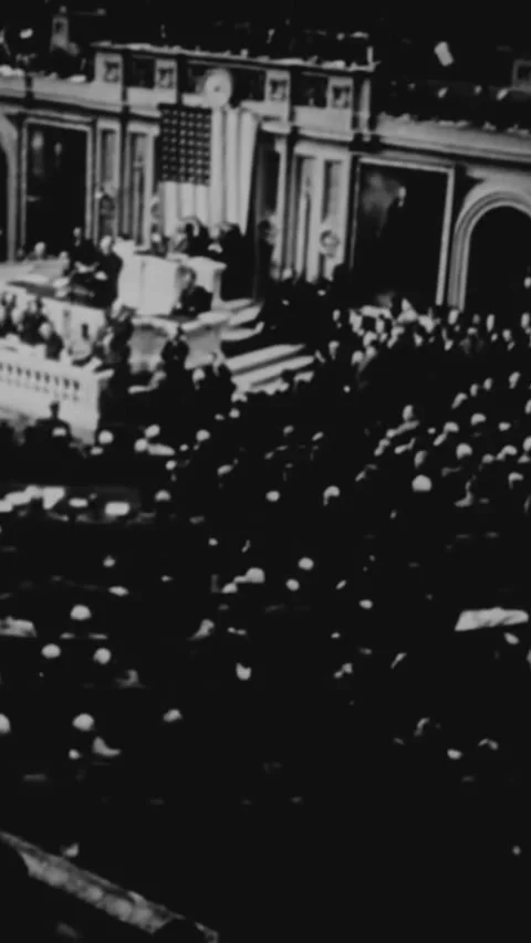 USA - 1939 - In this documentary directed by Frank Capra, North Dakota's Senator Stock Footage 338418095