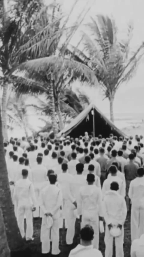 USA - 1941 - In this documentary directed by Frank Capra, Japanese planes attack Stock Footage 338418731