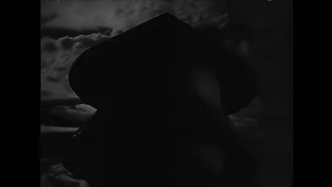USA - 1943 - A light bulb goes out and a switch is flipped to turn on an air Stock Footage 327745284
