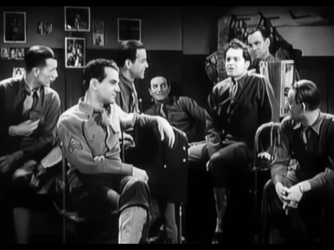USA - 1944 - Red River Dave and His Red River Boys perform the western swing Stock Footage 341601422
