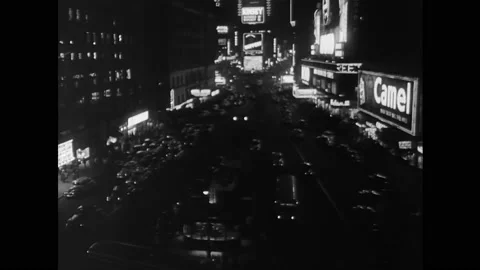 USA - 1950s - The components of a Cinerama camera are explained. Stock Footage 327681130