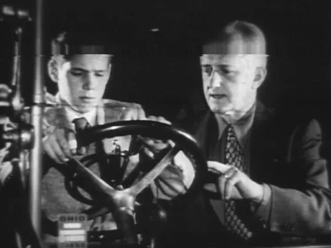 USA - 1950s - Cooling units using excelsior fiber are manufactured at a plant in Stock Footage 82910284