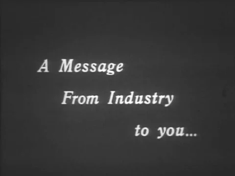 USA - 1950s - Developments in materials used in electronics, such as a ceramic Stock Footage 82908084