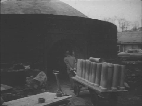 USA - 1950s - With new features such as color, embossing designs and accordion Stock Footage 82908512