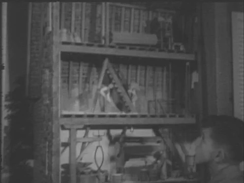 USA - 1950s - As part of the Phoenix Project at the University of Michigan, Stock Footage 82936408