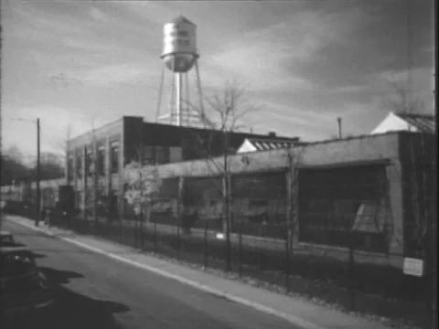 USA - 1950s - The plastic geodesic dome to be used in the Arctic and Antarctic Stock Footage 82910072
