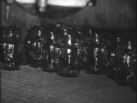 USA - 1950s - Rawhide mallets are manufactured at the Turner &amp; Cook Incorporated Stock Footage 82910373