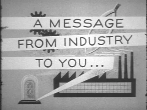 USA - 1950s - While keeping up to date with industry, the woodworking factory in Stock Footage 82910328