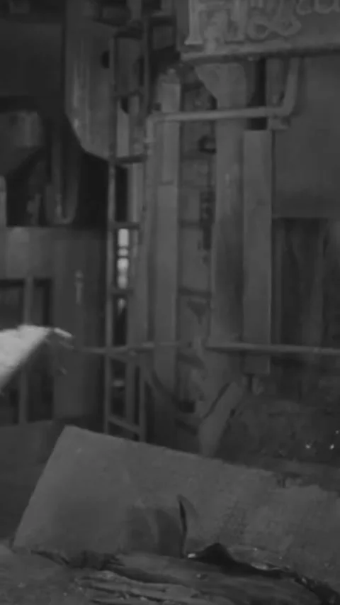 USA - 1952 - An insecure American worker blames immigrants for his problems at Stock Footage 339121792