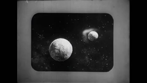 USA - 1954 - In this adventure sci-fi film, people gather in the control room of Stock Footage 327738872