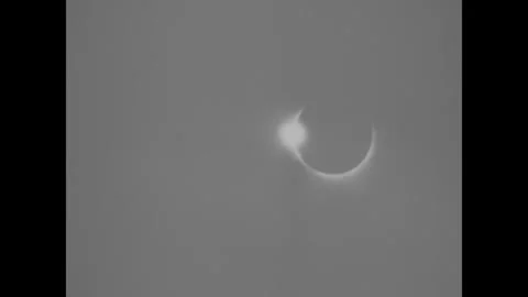 USA - 1954 - Scientists use special telescopes and cameras to study the sun Stock Footage 341516412