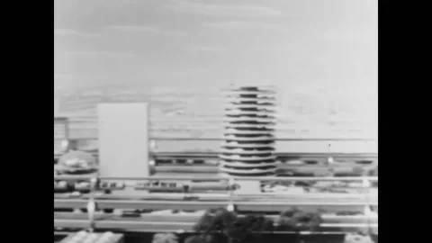 USA - 1958 - Eero Saarinen describes how modern technology can help architects Stock Footage 325213183