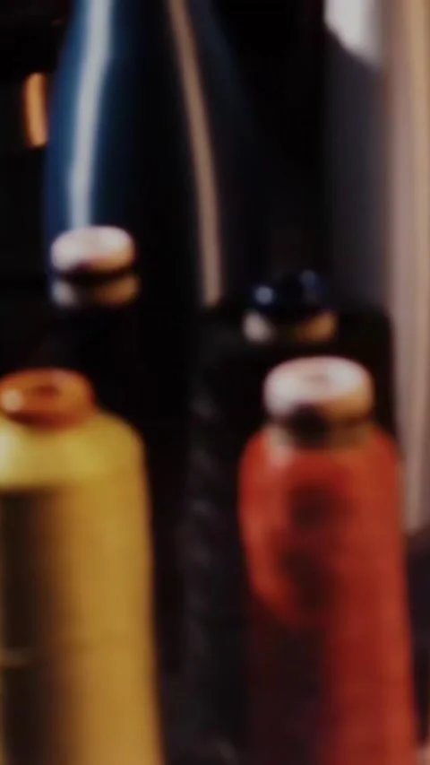 USA - 1958 - Scientists use microscopes to study fibers' physical properties. Stock Footage 339110449