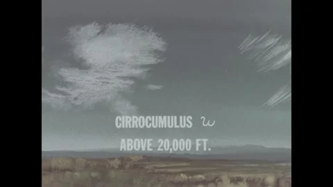 USA - 1960s - Animation is used to explain the altitudes needed for different Видео 340652778
