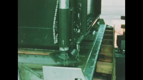 USA - 1964 - View from the cargo bay of a KC-130 transport plane as cargo is Stock Footage 340588128