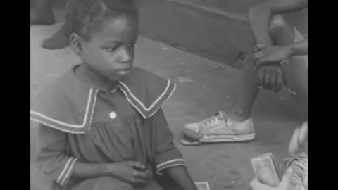 USA - 1965 - The Head Start program is developed to help kids from poor rural Stock Footage 340581655