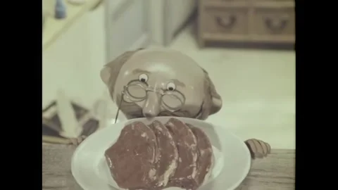 USA - 1972 - In this stop-motion animated film, Louis Pasteur discovers Stock Footage 340663839