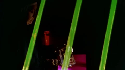 USA - 1977 - In this sci-fi horror, nuns work at different stations of alien Video stock 327752682