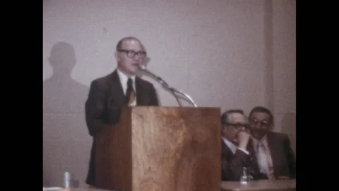 USA - 1978: Conference Video stock 153594086