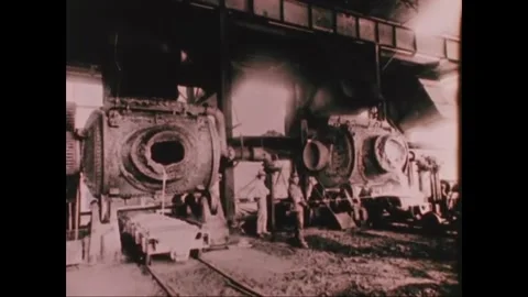 USA - 1980s - Copper is a valuable resource for miners in the old west. Stock Footage 264656290