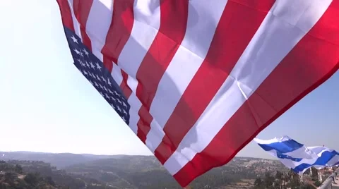 USA american flag 스톡 동영상 40050872
