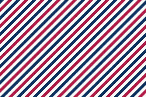 USA background with elements of the American flag. Abstract seamless pattern Stock Illustration