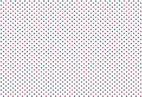 USA background with elements of the American flag. Abstract seamless pattern 库存插图