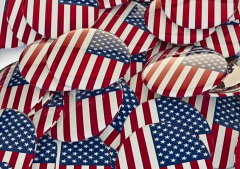 USA badges Stock-Illustration