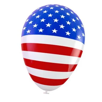 USA balloon Stock Illustration