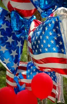 Usa balloons Stock Photos
