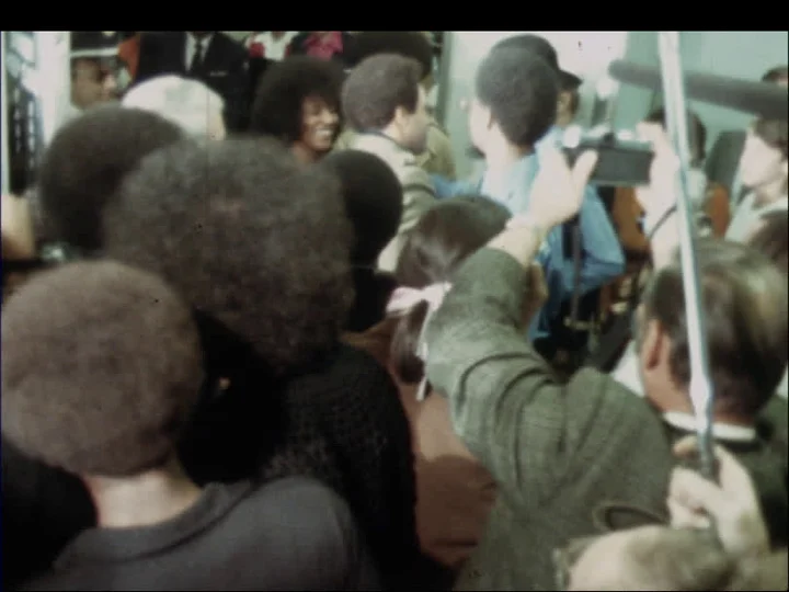 Usa: Black Panther Leader Huey P. Newton Speaks On Visit To Chinese People... Stock Footage