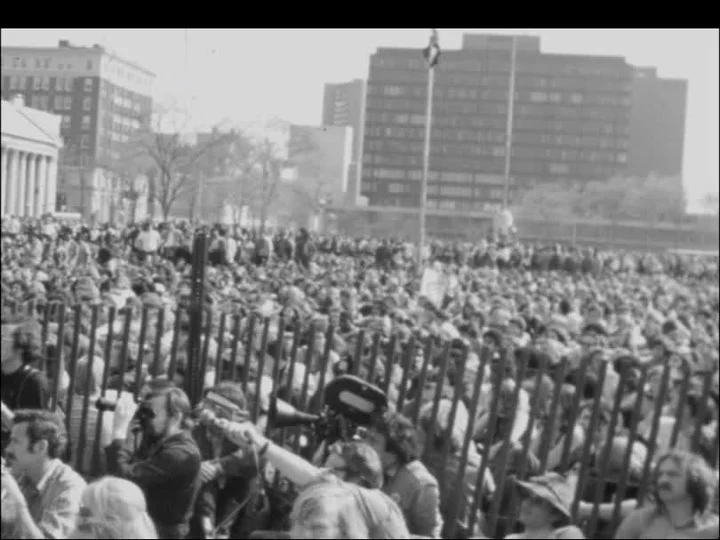 Usa: Black Panther Rally Protests Against Seale Murder Trial. Stock Footage