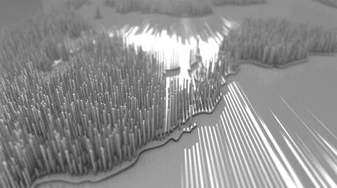 USA blockchain Big data cloud computing internet of things network communicat イラスト素材