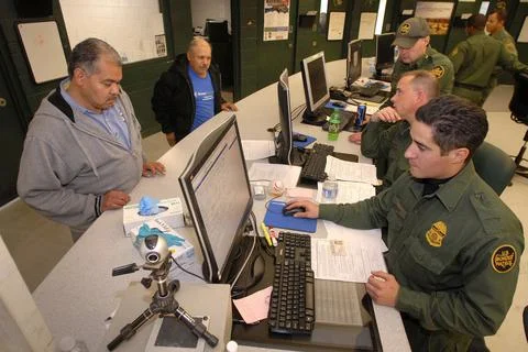 Usa Border Patrol - Jan 2010 Stock Photos