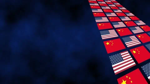 Usa China Flag Animated Background Econo Stock Video Pond5 Usa China Flag Animated Background Econo Stock Video Pond5