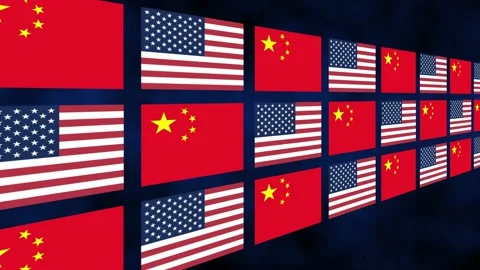 Usa China Flag Animated Background Econo Stock Video Pond5 Usa China Flag Animated Background Econo Stock Video Pond5