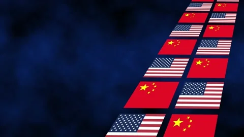 Usa China Flag Animated Background Econo Stock Video Pond5 Usa China Flag Animated Background Econo Stock Video Pond5
