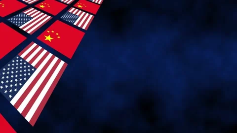 Usa China Flag Animated Background Econo Stock Video Pond5 Usa China Flag Animated Background Econo Stock Video Pond5