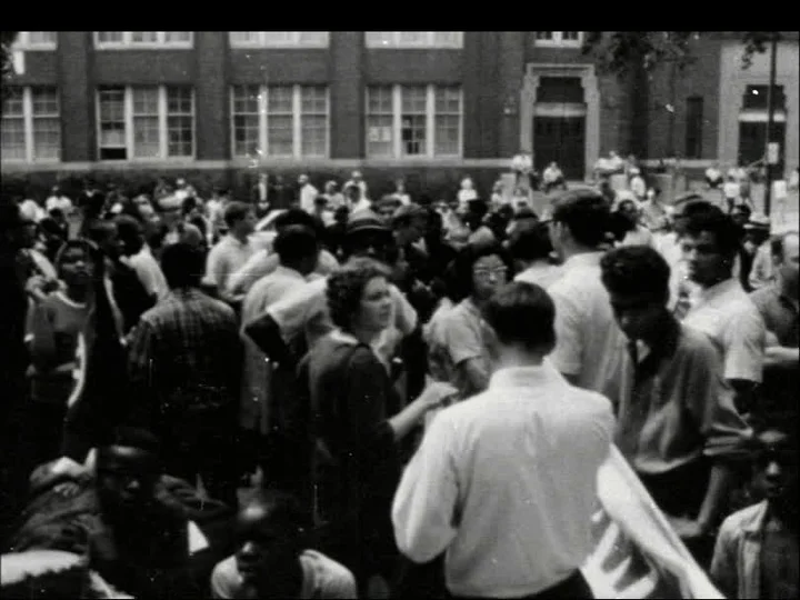 Usa: Civil Rights Demonstrators Stage Riot Strike In Chicago Stock Footage