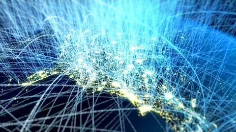 USA Communications Stock Footage 88604526