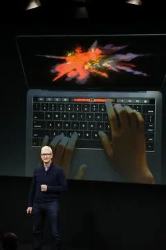 Usa Computing Apple Event - Oct 2016 Stock-Fotos