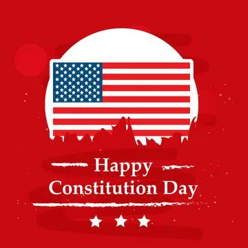 USA Constitution Day Stock Illustration