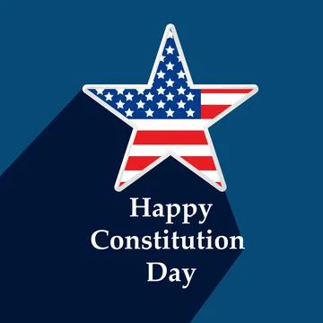 USA Constitution Day 库存插图