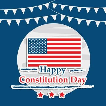 USA Constitution Day Stock-Illustration