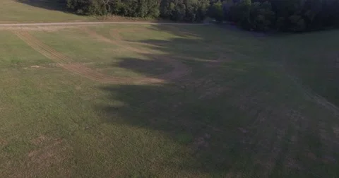 USA cut into the Grass Stock Footage 56831509