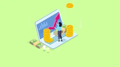 USA "Dollar" currency banknote falling from above and became a big pile of money Stock Footage 275699366