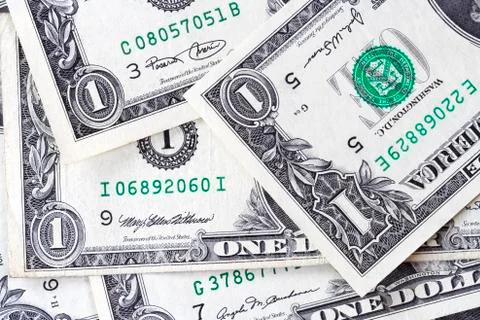 USA dollars background Stock Photos