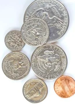 USA dollars background Stock Photos