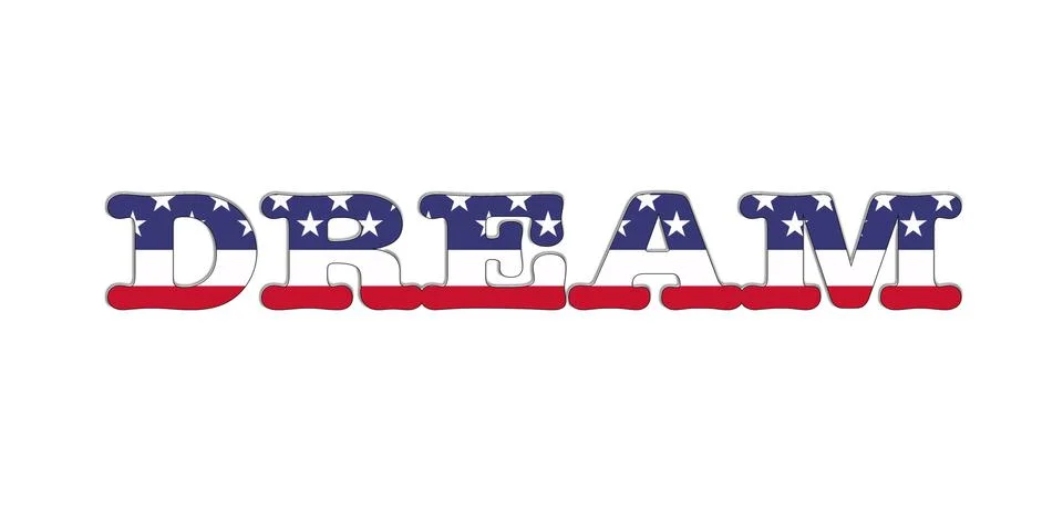 Usa dream. Stock Illustration