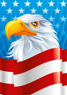 USA Eagle 2 Stock Illustration